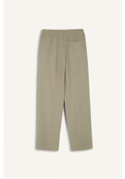 DeFacto Wide Leg Bol Rahat Kesim Üç Cepli Geniş Paça Pantolon D7316AX25SPKH271