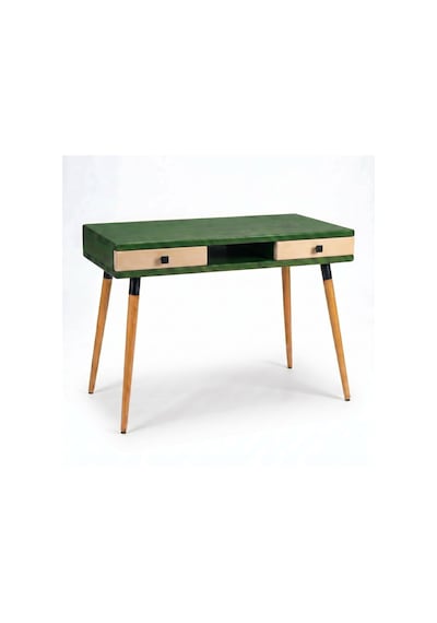 Mobenta Modest Desk: Masif Çalışma & Laptop Masası 2 Çekmece 1 Bölme - 120x60 Ye-bz Yeşil-krem Mobenta Modest Desk: Masif Çalışma & Laptop Masası 2 Çekmece 1 Bölme - 120x60 Ye-bz Yeşil-krem