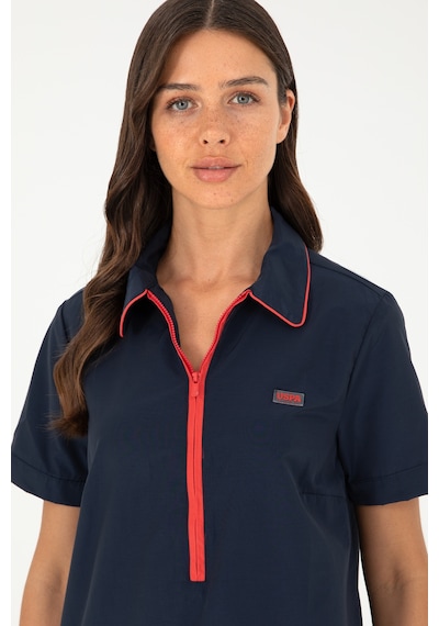 U.s. Polo Assn. Kadın Lacivert Elbise Dokuma 50280570-vr033 Lacivert