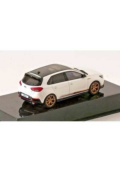 1:43 Ölçek Ixo 2022 Hyundai İ30 N Drive-n Diecast Metal Minyatür Model Araba 10cm