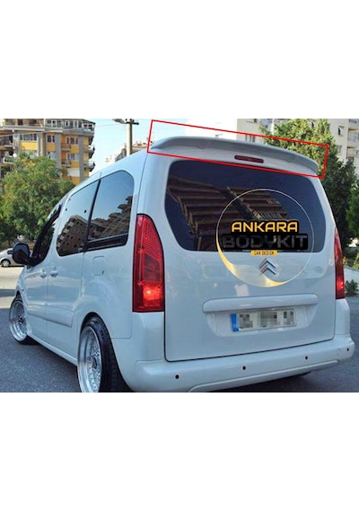 Tepe - Berlingo - Combo - Doblo 5 Spoiler - Beyaz - Plastik