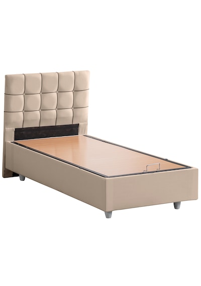 Tavira İkili Set, Tavira Tek Kişilik Baza Başlık Seti Bej 100 x 200