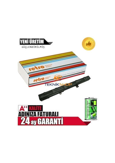 Asus Uyumlu R411M R411Ma R411Mav R512C R512Ca Notebook Bataryası. Pili