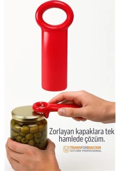 Mey İthalat Kavanoz Açacağı Konserve Açacağı -vakumlu Kapak Açma Aparatı 715704 Çok Renkli