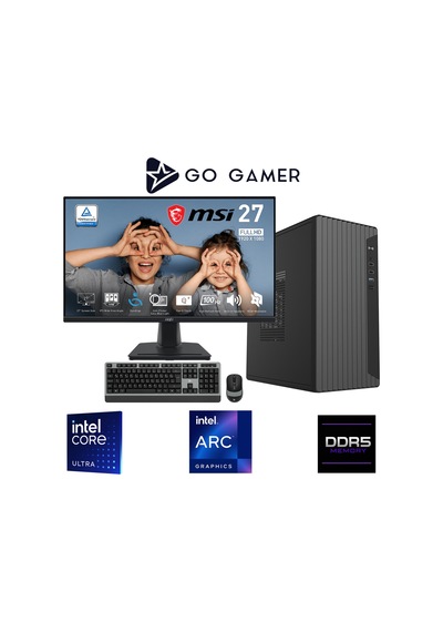 Go Gamer E492DF ULTRA 7 265 64 GB 1 TB SSD 27" Free Dos Oem Paket Masaüstü Oyuncu Bilgisayarı