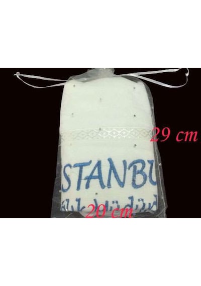 Tül Kese 20X29 Cm Organze Kese 50X90 Ölçüsünde Yüz Havlusu İçindi