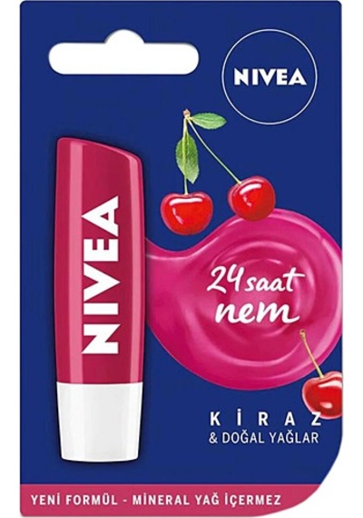 Nivea Kiraz Dudak Nemlendirici Bakım Kremi