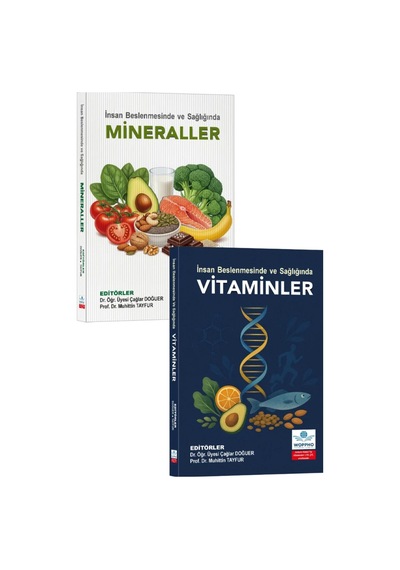 İnsan Beslenmesinde Ve Sağlığında Vitaminler Ve Mineraller Seti
