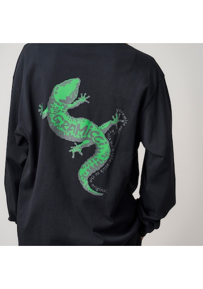 Gramicci Gecko Erkek Siyah Uzun Kollu T-shirt G5fu-t132 Gramicci Gecko Erkek Siyah Uzun Kollu T-shirt G5fu-t132