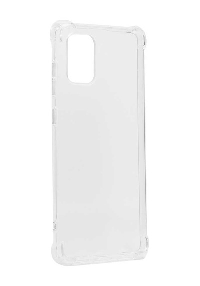 Zore Samsung Galaxy Uyumlu A71 Kılıf Omsy Kamera Korumalı Nitro Anti Shock Silikon - Renksiz
