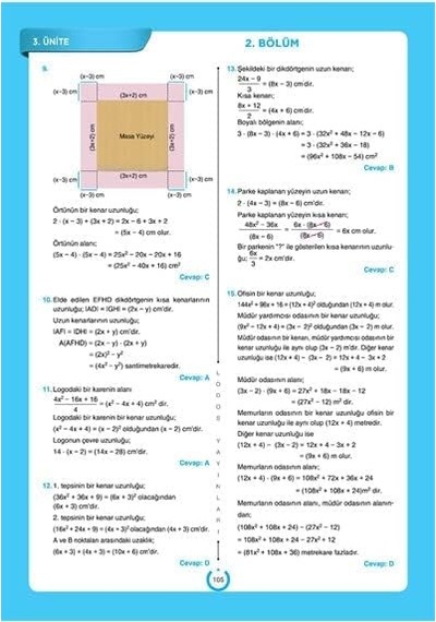 8. Sınıf Öykülü Matematik Soru Bankası