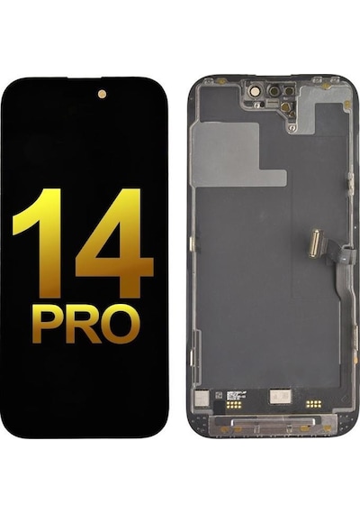 Apple Uyumlu iPhone 14 Pro Lcd Ekran Dokunmatik Siyah Tft Aaa Kalite