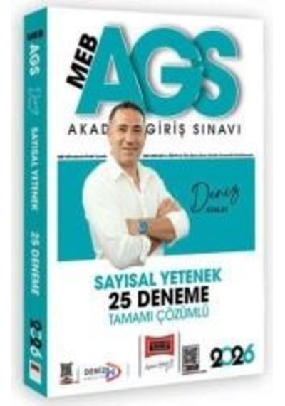Meb Ags Sayısal Yetenek 25 Deneme Tamamı Çözümlü 2026 - Deniz Atalay - Yargı