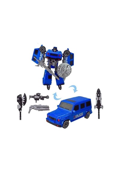5039 Sun-yfn-robot Transformer Polıce-g/fast Flame 2r 2a