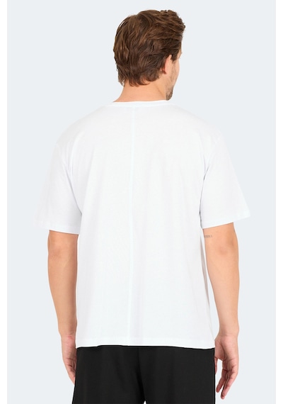 Slazenger Karnen In Oversize Erkek Baskılı Beyaz Tişört Beyaz Slazenger Karnen In Oversize Erkek Baskılı Beyaz Tişört Beyaz