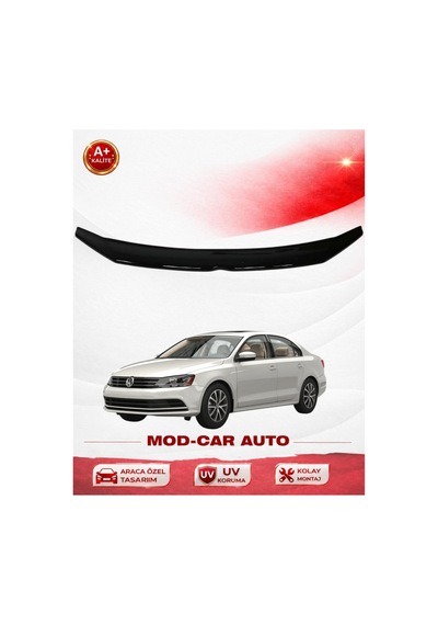Volkswagen Jetta 2011-2019 Kaput Rüzgarlığı 4mm Premium A+
