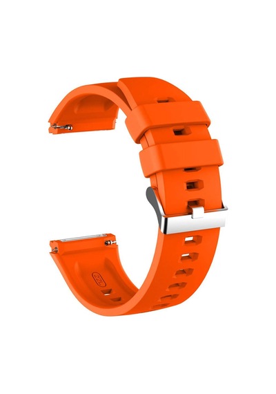 Huawei Watch Gt2 46mm İçin Kordon, Silicone Rapidbands Turuncu Watch Gt2 46mm İle Uyumlu Kordon - Turuncu Çok Renkli