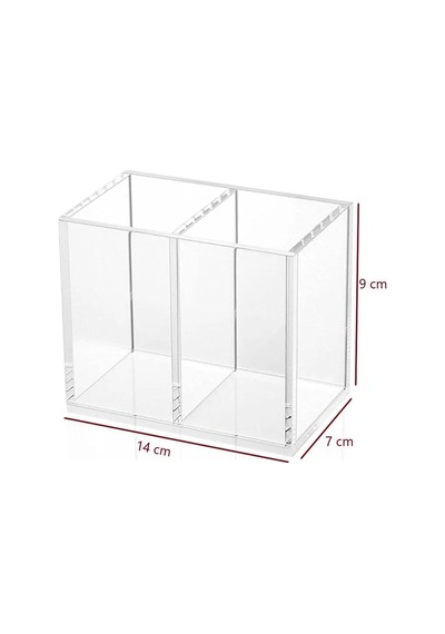 2 Bölmeli Pleksi Organizer Akrilik 10 X 15 Çok Renkli Tr Diğer