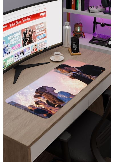 Bridgerton V4 70x30 Xl Gaming Kauçuk Kaymaz Taban Mouse Pad Fare Altlığı
