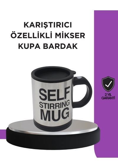 Mey İthalat Toz İçecekler İçin Hızlı Karıştırma Özellikli Termos Kupa
