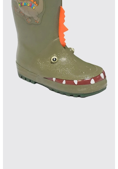 Panço Kidorable Erkek Bebek Dinazor Yağmur Çizmesi 2622bb10009 Yeşil