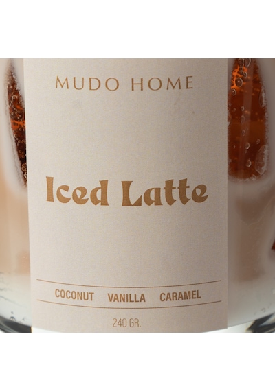 Mudo Home Iced Latte Jel Mum 240gr Diğer