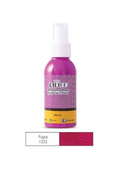 Artdeco Sprey Kumaş Boyası Fuşya 1232 100 Ml