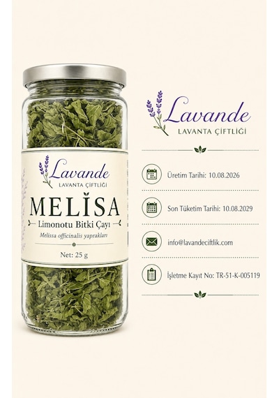 Melisa Çayı 25 Gr