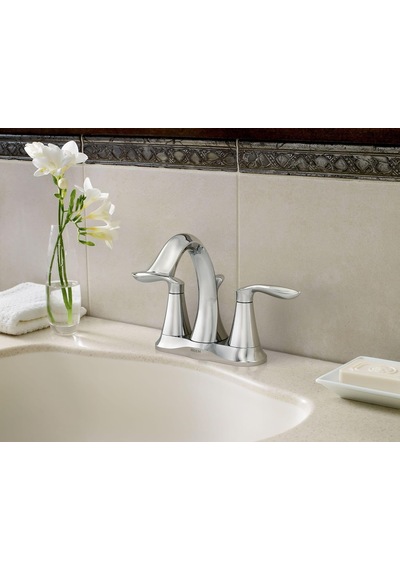 Moen Eva Krom İki Kulplu Centerset Banyo Lavabo Bataryası Tahliye Diğer