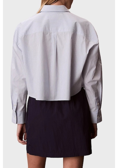 Calvin Klein Bayan Gömlek Lv047f105g C1o Mavi Mavi