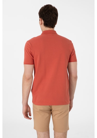 U.S. Polo Assn. Erkek Regular Fit Polo Yaka Pudra Basic Tişört 50306007-VR042