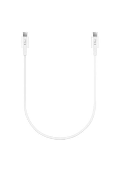 Ttec 2DK47B Type-C To Type-C 30 CM 65 W Pd Qc Hızlı Şarj Data Kablosu Beyaz