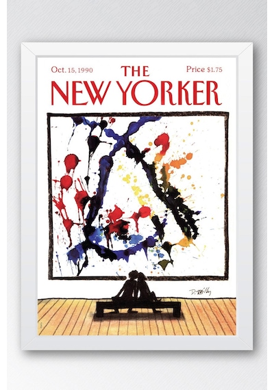 The New Yorker Çerçeveli Tablo October 15 1990