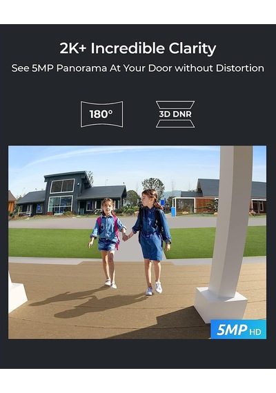 Reolink Video Doorbell Wifi 5mp Kameralı Kablosuz Kapı Zili