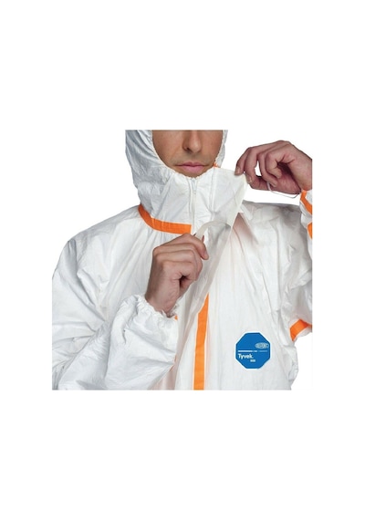 Dupont Tyvek 800 J Kimyasal Koruyucu Tulum Kategori Iıı - L