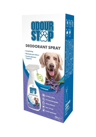 M-pets Odour Stop Deodorant Spray Lavantalı Koku Giderici 500 Ml