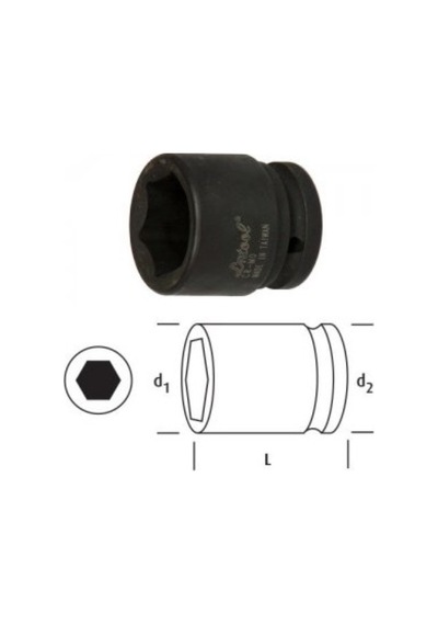 Osaka Altı Köşe Lokma Anahtar 32mm 3/4" Ln34s32