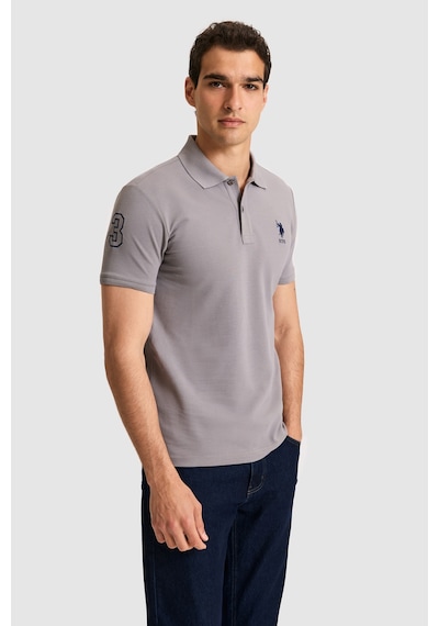 U.S. Polo Assn. U.s. Polo Assn. Erkek Gri Tişört Basic 50326920-vr024