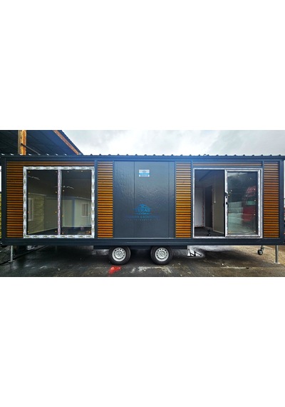 250 X 800 Teras Evim Tiny House Akustik Pvc Kaplama Kendinden Çatılı Kredi Kartına Vade Farksız Taksit Fabrikadan