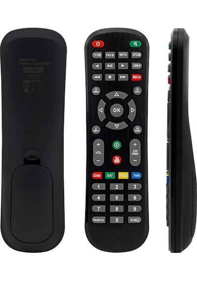 Weko Kr Mıllenıum Mln-20000 Youtube Tuşlu Korax - Hıtech Mini Hd Uydu Kumandası 4881 5582 40112 4881