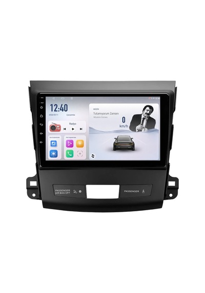 Peugeot 4007 2009-2010 Android Multimedya Carplay Android Auto Navigasyon 10gb Ram 256gb Pro 9"