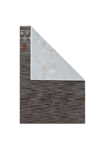 Hoom Rugs Otantik 2612 Gri Vintage Desenli Salon Halısı