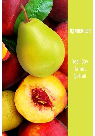 Ice Tea Armut Şeftali Soğuk Çay Şeker İlavesiz 250 Ml X 12