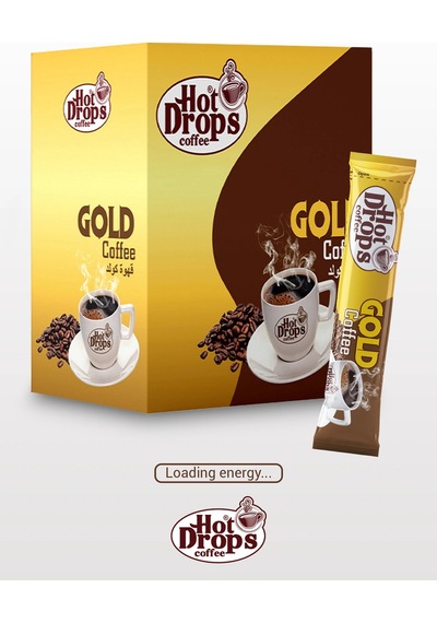 Hot Drops Gold Kahve 100gr 50 Adet X 2 Gr Hazır Granül Kahve