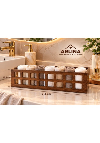 Dekoratif Ahşap Düzenleyici Organizer