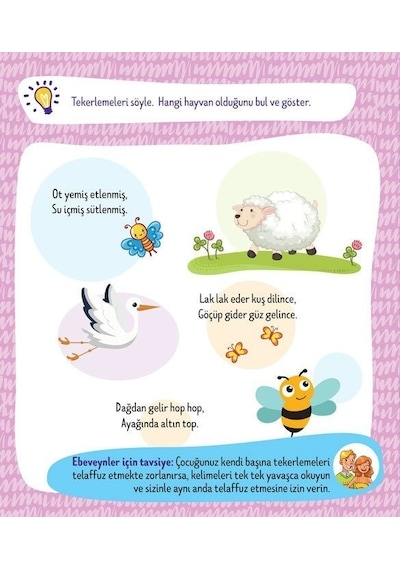 Dikkat Atölyesi Dil ve Konuşma Becerisi -2-4 Yaş
