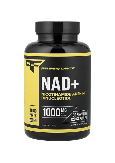 Primaforce, Nad+, 120 Capsules 500 Mg Per Capsule