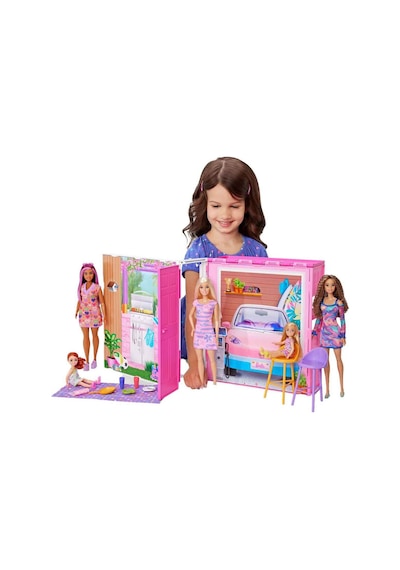 Barbie'nin Portatif Evi 2024 Hrj77 Barbie