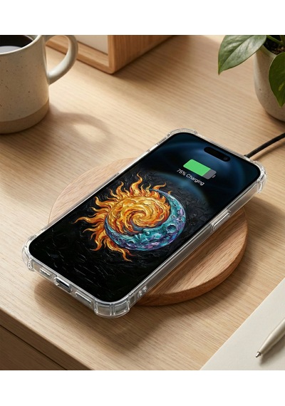 Printify Infinix Note 50 Pro İle Uyumlu Şeffaf Silikon Kılıf Uv Baskılı Esnek Tpu Kapak Sıcak Ve Soğuk No4