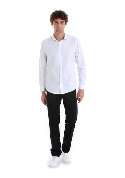 Hatemoğlu Beyaz Slim Fit Düz 100% Pamuk Açık İtalyan Yaka Uzun Kollu Saten Gömlek 24d190000045 001 Beyaz Hatemoğlu Beyaz Slim Fit Düz 100% Pamuk Açık İtalyan Yaka Uzun Kollu Saten Gömlek 24d190000045 001 Beyaz